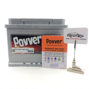 Povver Akü 60 Amper