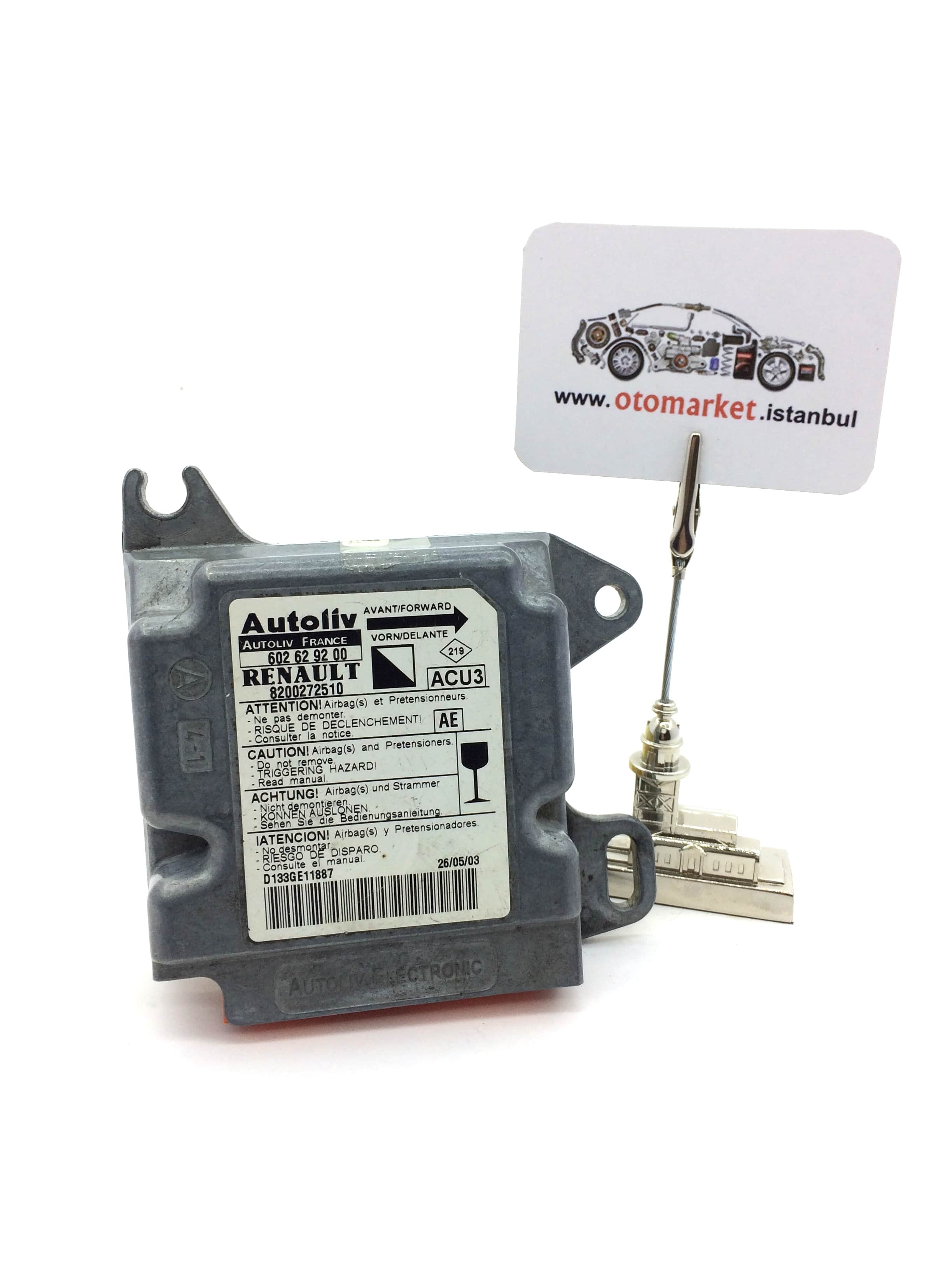 Renault Kangoo Emniyet Kemer Beyni Renault Kangoo Emniyet Kemer Beyni