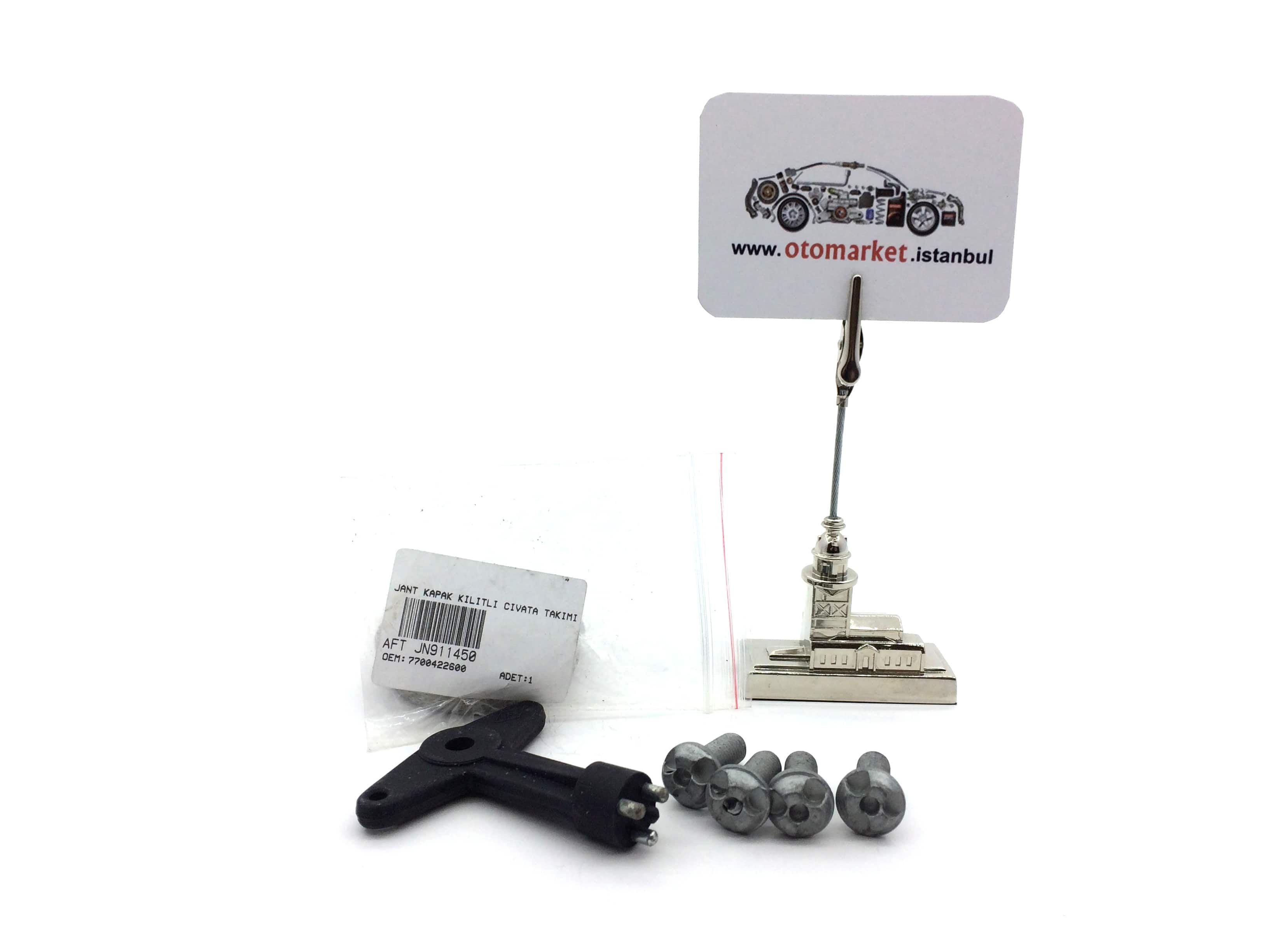 Renault Clio 3 Jant Kapak Civata Takımı Renault Clio 3 Jant Kapak Civata Takımı