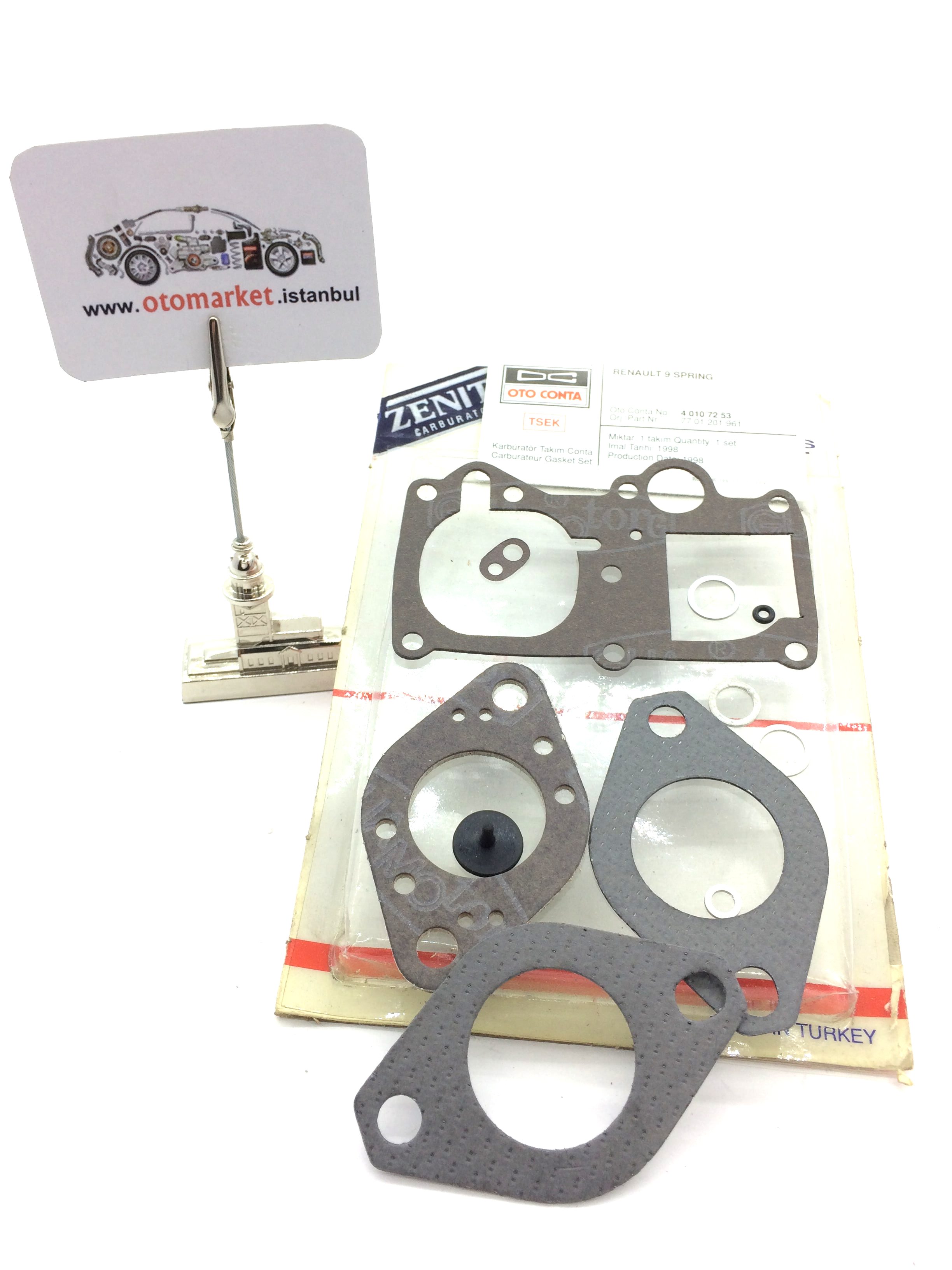 Renault 9 Spring Karbüratör Conta Tamir Takımı Renault 9 Spring Karbüratör Conta Tamir Takımı