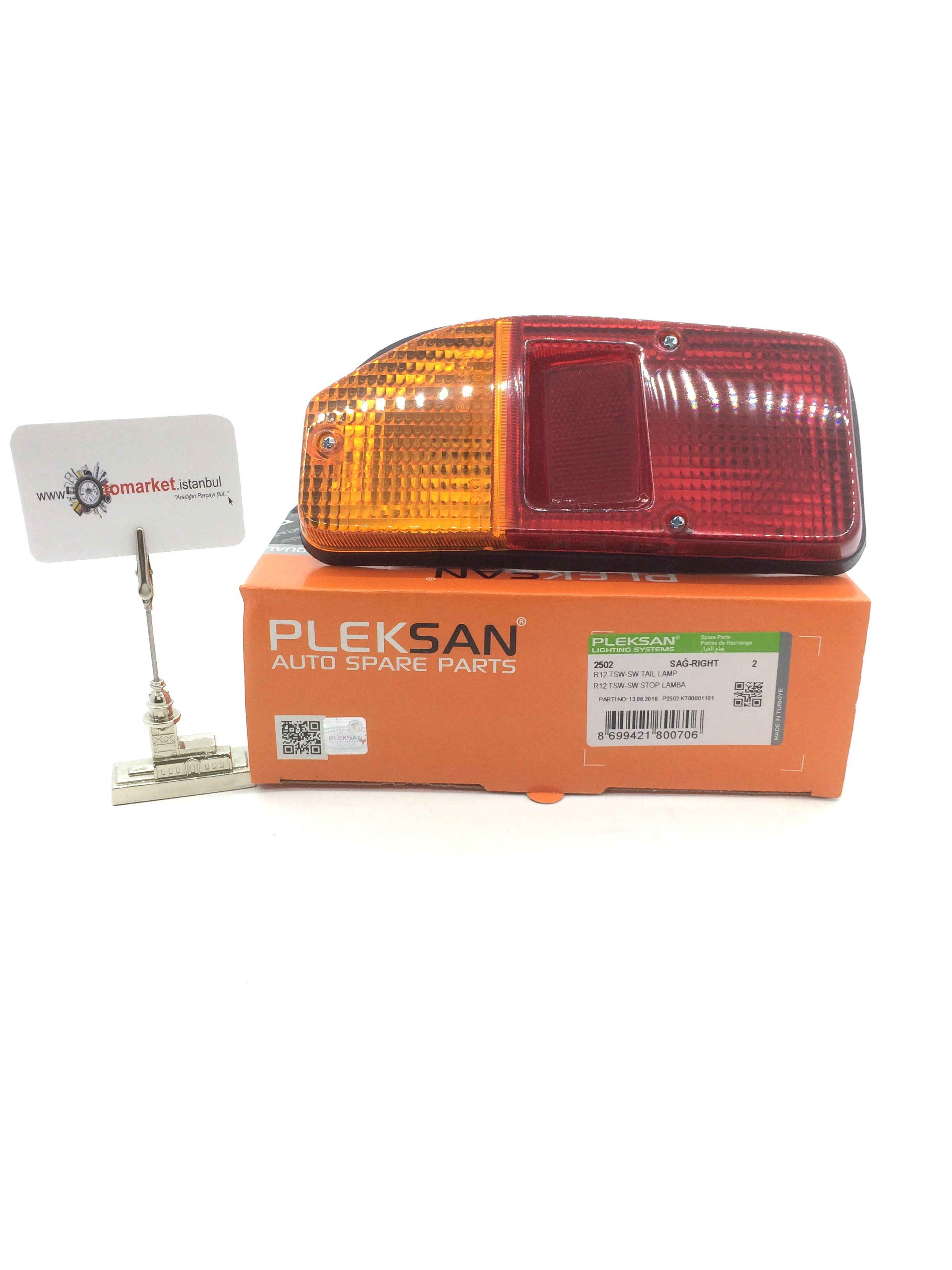Renault 12 Sağ Stop Lambası Renault 12 Sağ Stop Lambası