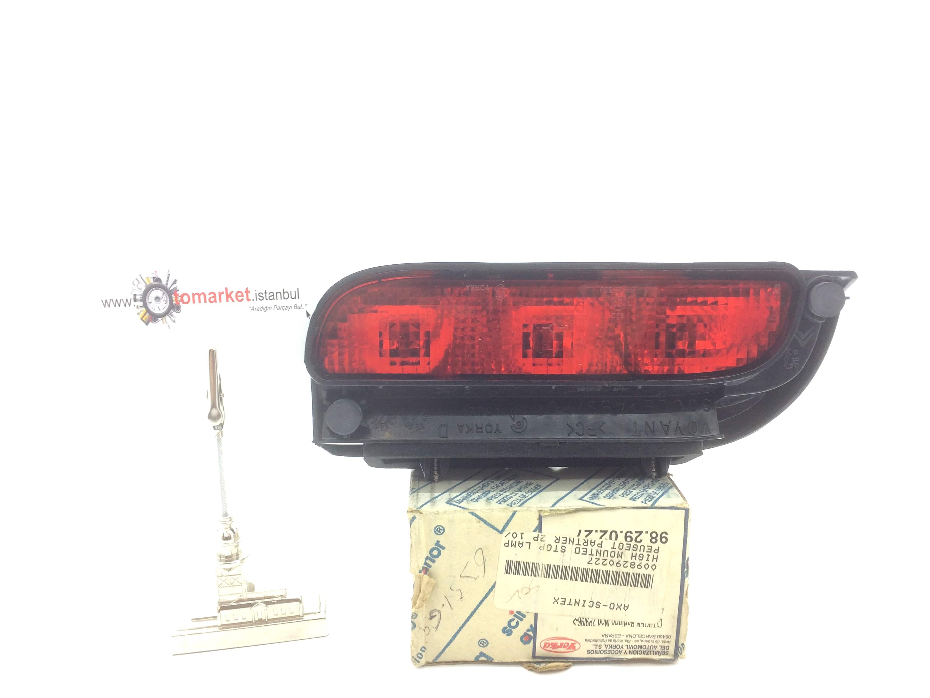 Peugeot Partner Sol Bagaj Stop Lambası Peugeot Partner Sol Bagaj Stop Lambası