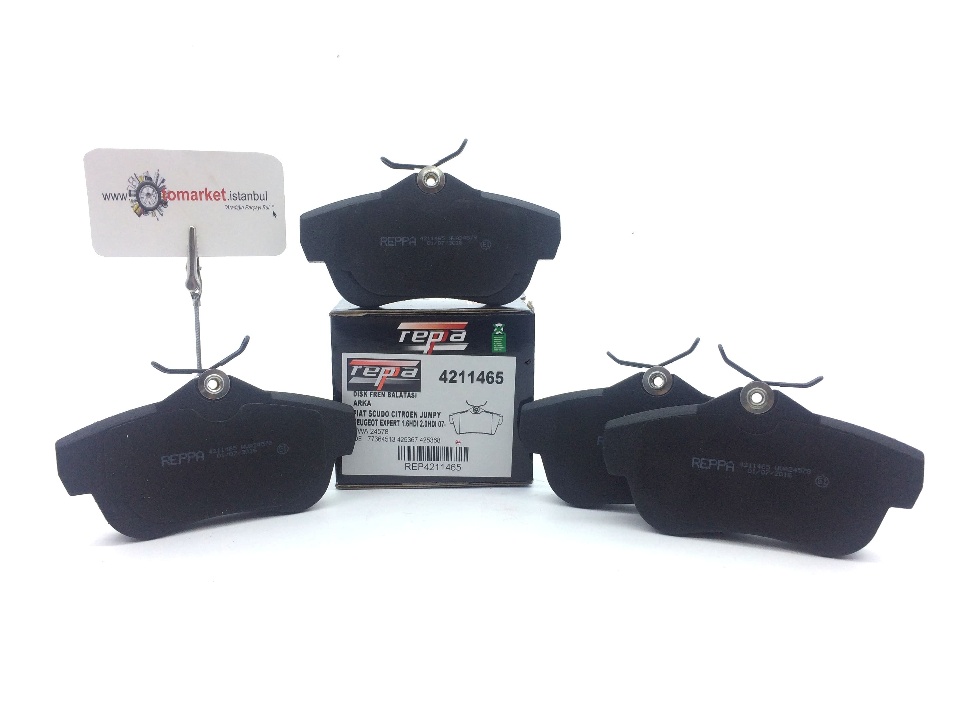 Peugeot Expert Fren Balatası Arka Peugeot Expert Fren Balatası Arka