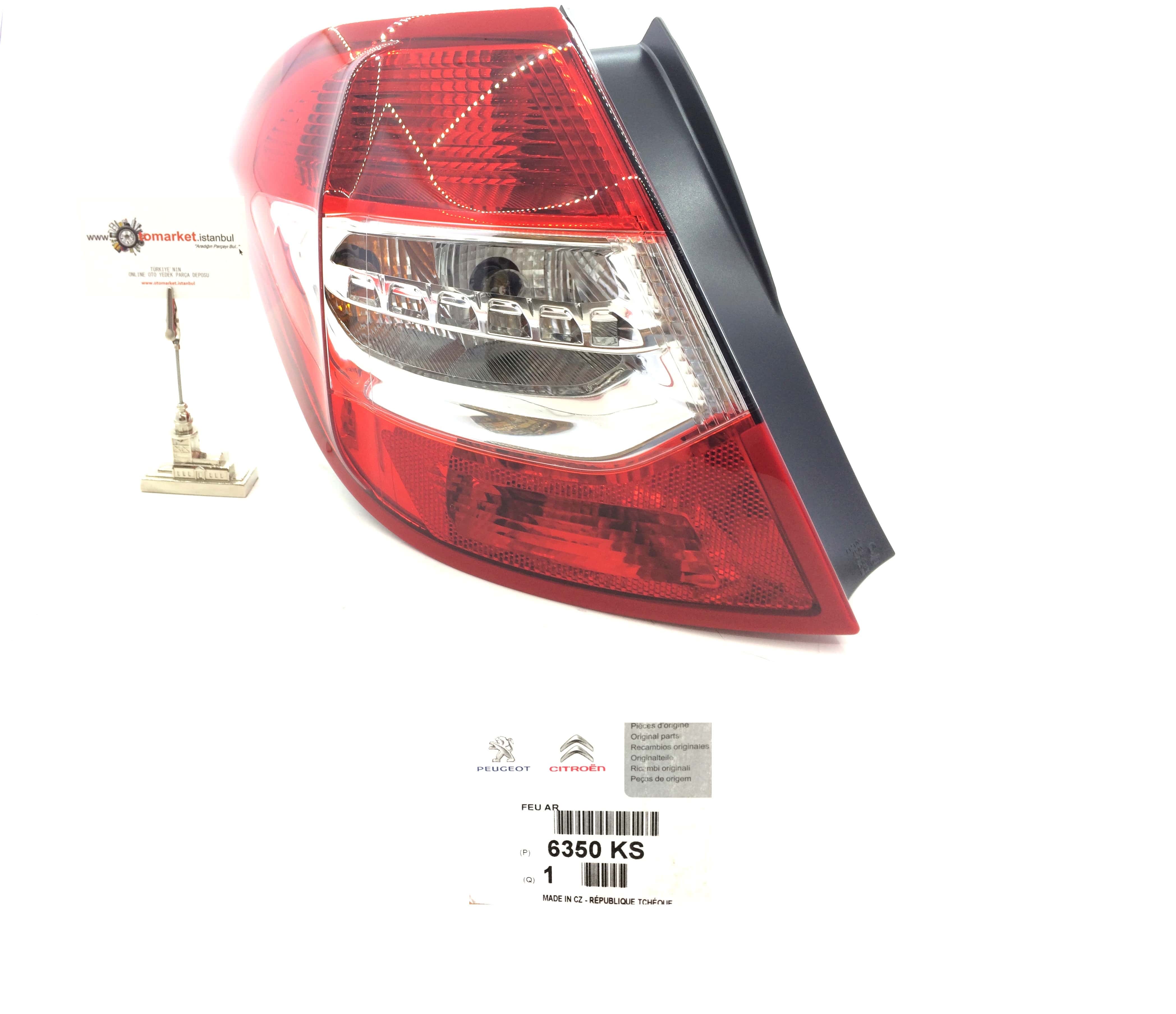 Citroen C4 Stop Lambası Sol Citroen C4 Stop Lambası Sol