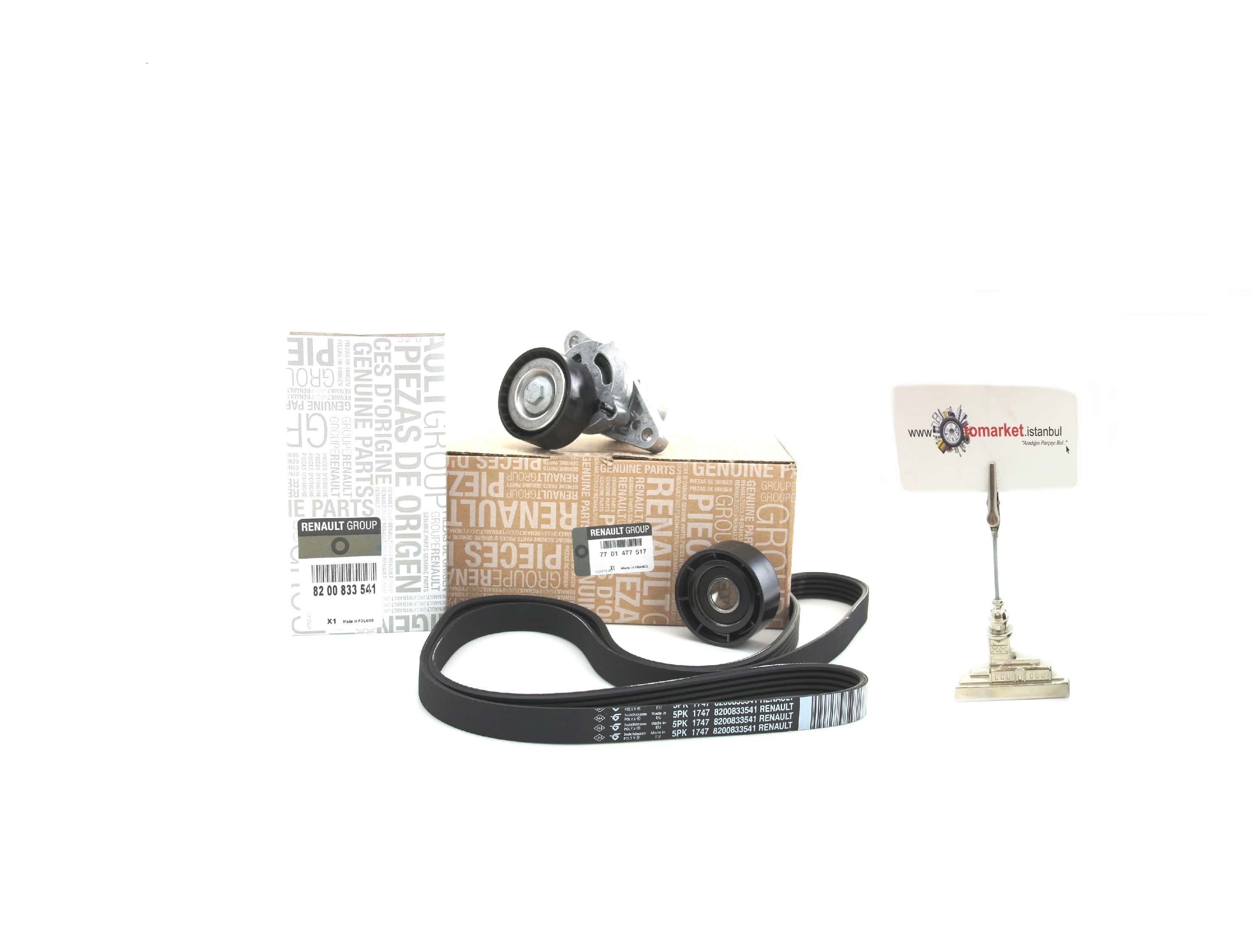 Renault Clio 2 V Kayış Kit Renault Clio 2 V Kayış Kit
