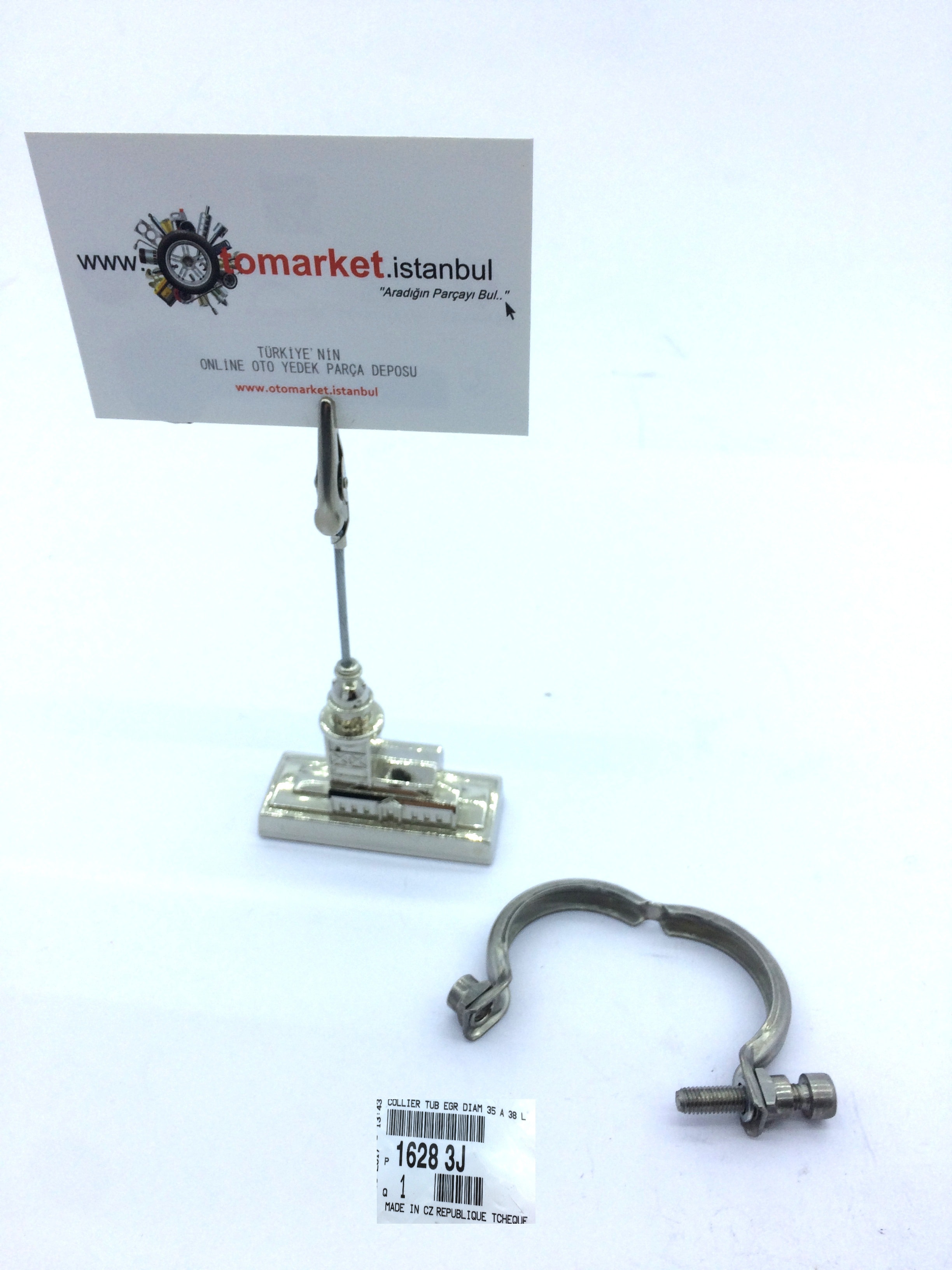 Peugeot Partner Geri Dönüşüm Boru Kelepçesi Peugeot Partner Geri Dönüşüm Boru Kelepçesi