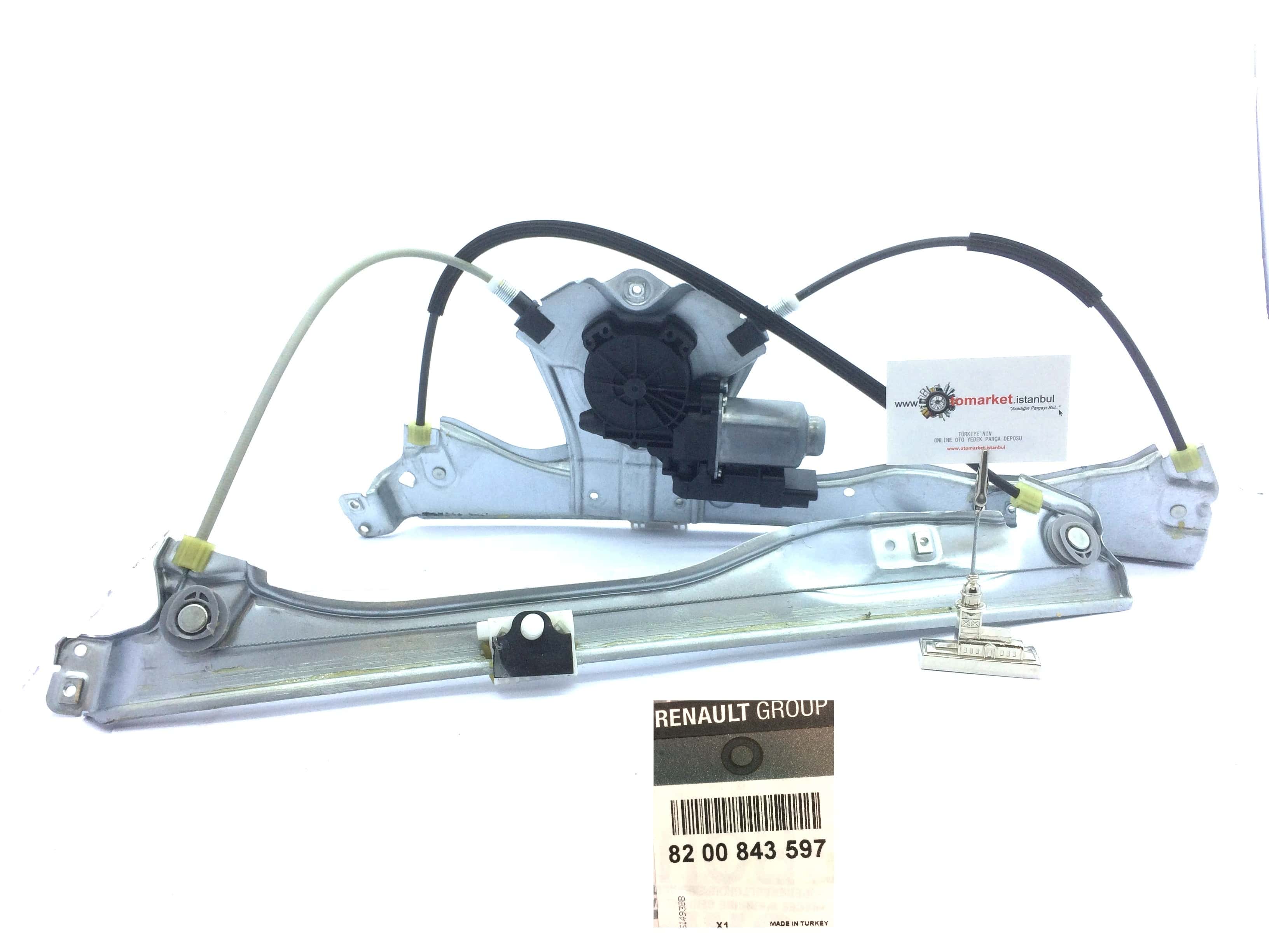Renault Clio 3 Sağ Ön Cam Krikosu Renault Clio 3 Sağ Ön Cam Krikosu