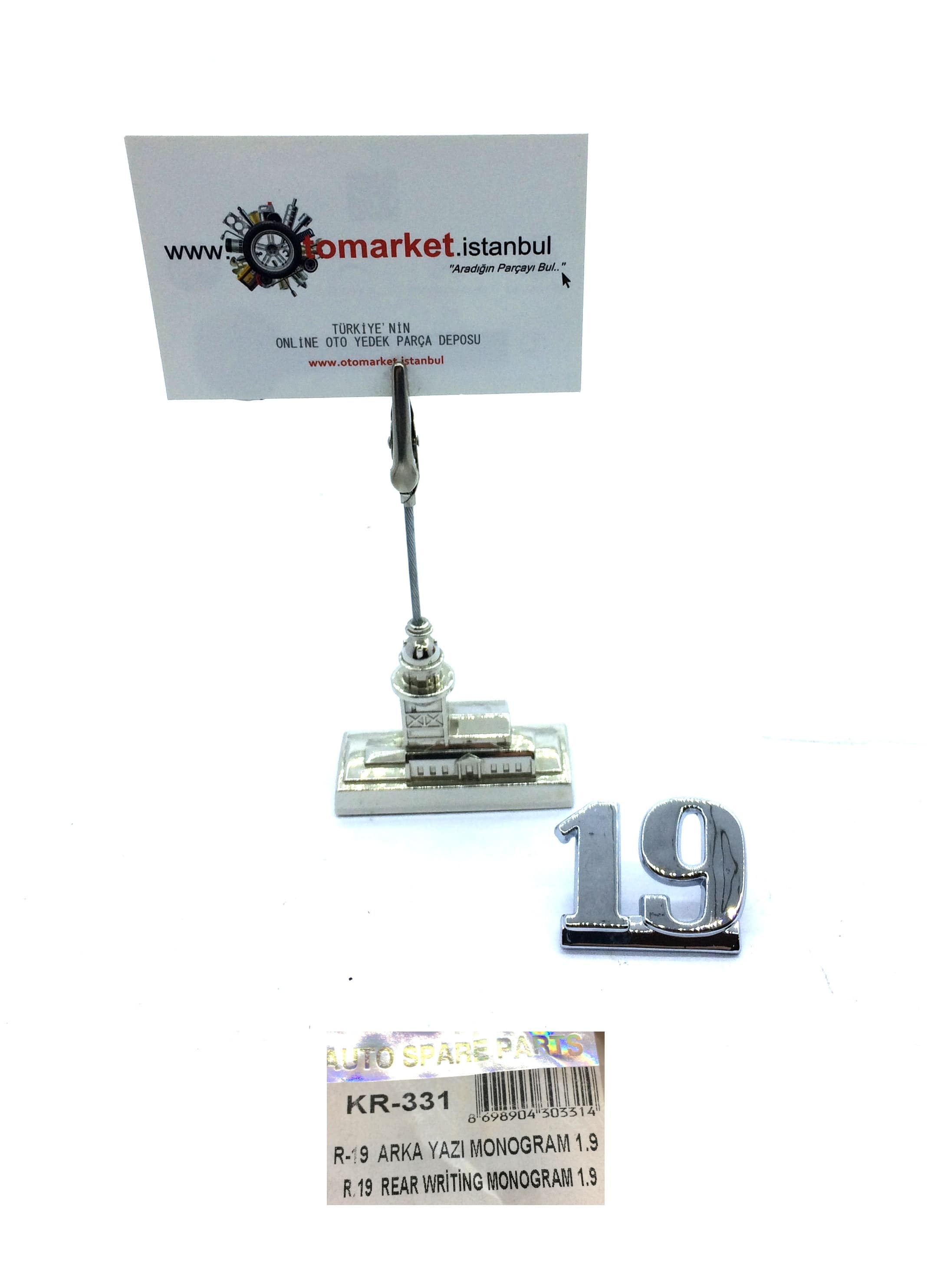 Renault 19 Arka Yazı Renault 19 Arka Yazı